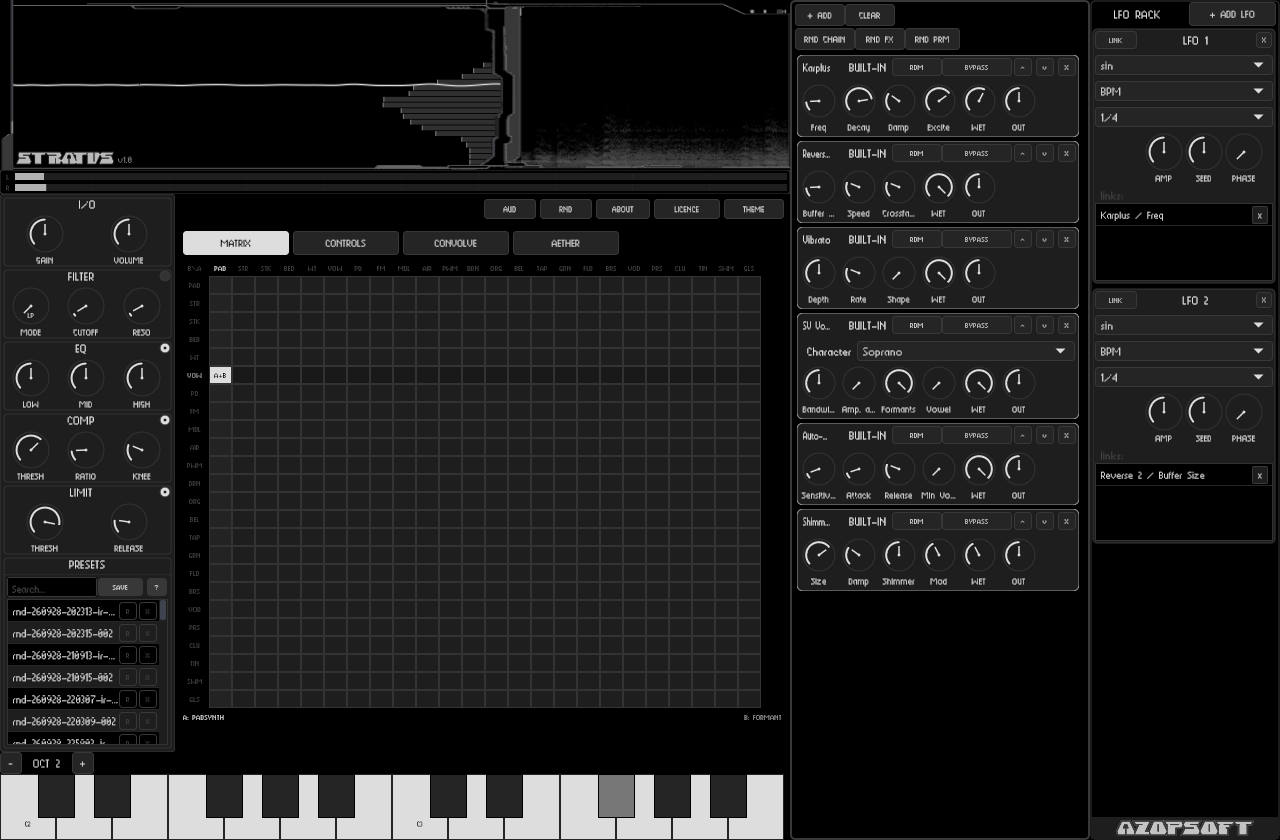 STRATUS screenshot